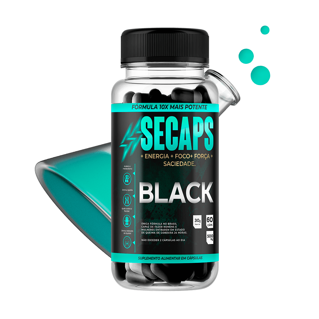 Secaps Black Secaps Black O Suplemento Emagrecedor Que Vai Te Fazer